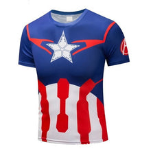 Load image into Gallery viewer, New 2019 Captain America T Shirt