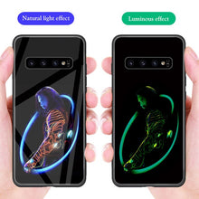 Load image into Gallery viewer, ciciber Iron Man Tempered Glass Phone Case For Samsung Galaxy S10 S10e S9 S8 Plus S10+ S9+ S8+ Cover for Samsung Note 9 8 Coque