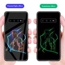 Load image into Gallery viewer, ciciber Iron Man Tempered Glass Phone Case For Samsung Galaxy S10 S10e S9 S8 Plus S10+ S9+ S8+ Cover for Samsung Note 9 8 Coque