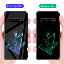 Load image into Gallery viewer, ciciber Iron Man Tempered Glass Phone Case For Samsung Galaxy S10 S10e S9 S8 Plus S10+ S9+ S8+ Cover for Samsung Note 9 8 Coque