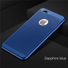 Load image into Gallery viewer, Ultra-thin Breathe Hollow Phone Case For iPhone 6 6s 7 8 Plus Hard Plastic Case For iPhone X XS Max XR Summer Back Cover Coque