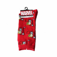 Load image into Gallery viewer, Marvel Comics Hero General Socks cartoon Iron Man Captain America Knee-High