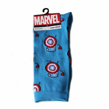 Load image into Gallery viewer, Marvel Comics Hero General Socks cartoon Iron Man Captain America Knee-High