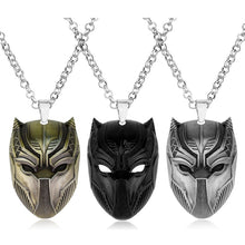 Load image into Gallery viewer, Black Panther Necklace Wakanda