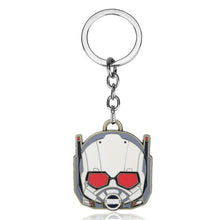 Load image into Gallery viewer, Marvel Comics Super Hero Key Chains Fashion Ant-Man Helmet Keychain