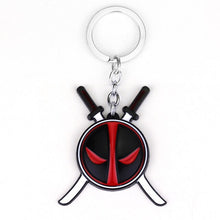 Load image into Gallery viewer, Fashion Deadpool Keychain