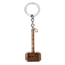 Load image into Gallery viewer, Marvel Avengers Keychain Thor Axe Hammer