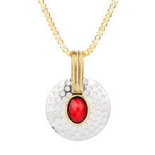 Load image into Gallery viewer, Marvel The Avengers Scarlet Witch Chic Necklace Red Stone