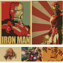 Load image into Gallery viewer, IRON MAN Marvel Comics retro Movie
