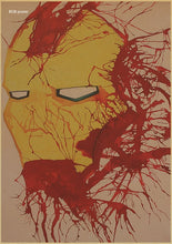Load image into Gallery viewer, IRON MAN Marvel Comics retro Movie