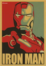 Load image into Gallery viewer, IRON MAN Marvel Comics retro Movie