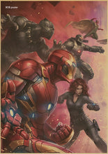 Load image into Gallery viewer, IRON MAN Marvel Comics retro Movie