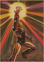 Load image into Gallery viewer, IRON MAN Marvel Comics retro Movie