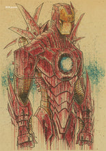 Load image into Gallery viewer, IRON MAN Marvel Comics retro Movie