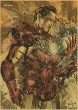 Load image into Gallery viewer, IRON MAN Marvel Comics retro Movie