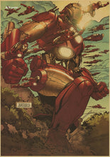 Load image into Gallery viewer, IRON MAN Marvel Comics retro Movie