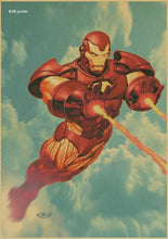 Load image into Gallery viewer, IRON MAN Marvel Comics retro Movie