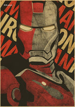 Load image into Gallery viewer, IRON MAN Marvel Comics retro Movie