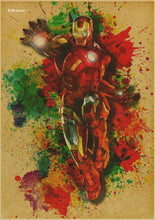 Load image into Gallery viewer, IRON MAN Marvel Comics retro Movie