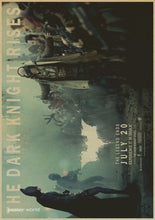 Load image into Gallery viewer, Retro Movie Poster Batman brown Paper Drawing Core Hanging Picture Comic Painting