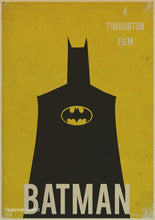 Load image into Gallery viewer, Retro Movie Poster Batman brown Paper Drawing Core Hanging Picture Comic Painting