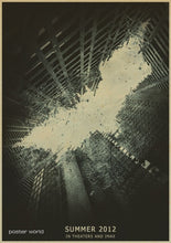 Load image into Gallery viewer, Retro Movie Poster Batman brown Paper Drawing Core Hanging Picture Comic Painting