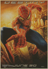 Load image into Gallery viewer, spider man super heros wall stickers for kids room decorations