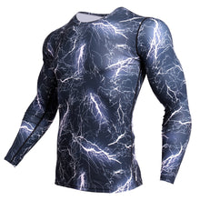 Load image into Gallery viewer, Compression Shirt Men Camouflage Long Sleeve Tight Tee Shirt Men Fitness 3D Quick Dry Clothes MMA Rashguard Gyms Camo T-Shirt
