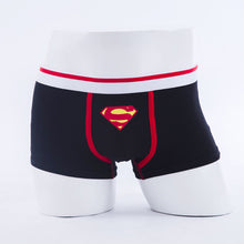 Load image into Gallery viewer, superman Combed Cotton Breathable low-waist Men Underwear Marval Cartoon men Cueca Boxer Hombre student sexy Movie Men underwear