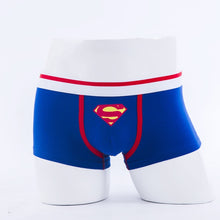 Load image into Gallery viewer, superman Combed Cotton Breathable low-waist Men Underwear Marval Cartoon men Cueca Boxer Hombre student sexy Movie Men underwear