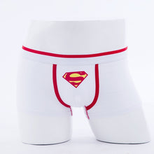 Load image into Gallery viewer, superman Combed Cotton Breathable low-waist Men Underwear Marval Cartoon men Cueca Boxer Hombre student sexy Movie Men underwear