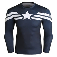 Load image into Gallery viewer, 3D Printed T shirts Men Avengers 3 Compression Shirt