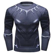 Load image into Gallery viewer, 3D Printed T shirts Men Avengers 3 Compression Shirt