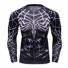 Load image into Gallery viewer, 3D Printed T shirts Men Avengers 3 Compression Shirt