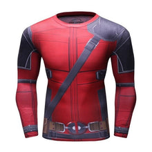 Load image into Gallery viewer, 3D Printed T shirts Men Avengers 3 Compression Shirt