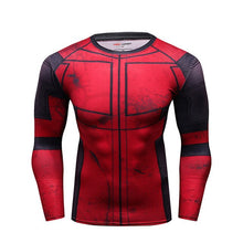 Load image into Gallery viewer, 3D Printed T shirts Men Avengers 3 Compression Shirt