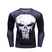 Load image into Gallery viewer, 3D Printed T shirts Men Avengers 3 Compression Shirt