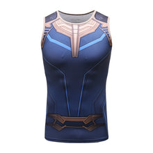 Load image into Gallery viewer, Avengers 3 Thanos 3D Printed T shirts Men Compression Shirts