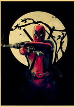 Load image into Gallery viewer, Marvel superhero Deadpool poster