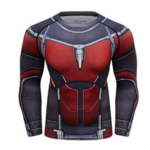 Load image into Gallery viewer, Avengers 3 Long Sleeve Compression Shirts Thanos 3D Printed T shirts Men