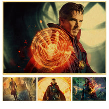 Load image into Gallery viewer, Marvel movie Strange doctor retro poster kraft paper wall sticker