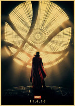 Load image into Gallery viewer, Marvel movie Strange doctor retro poster kraft paper wall sticker