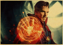 Load image into Gallery viewer, Marvel movie Strange doctor retro poster kraft paper wall sticker