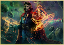Load image into Gallery viewer, Marvel movie Strange doctor retro poster kraft paper wall sticker