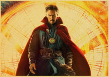 Load image into Gallery viewer, Marvel movie Strange doctor retro poster kraft paper wall sticker