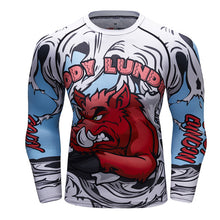 Load image into Gallery viewer, Brand New UFC BJJ MMA Work Out Compression Rashguard T Shirt Men Exercise Panda 3D Fitness Tights Bodybuild