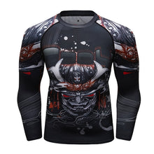 Load image into Gallery viewer, Brand New UFC BJJ MMA Work Out Compression Rashguard T Shirt Men Exercise Panda 3D Fitness Tights Bodybuild