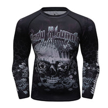 Load image into Gallery viewer, Brand New UFC BJJ MMA Work Out Compression Rashguard T Shirt Men Exercise Panda 3D Fitness Tights Bodybuild