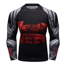 Load image into Gallery viewer, Brand New UFC BJJ MMA Work Out Compression Rashguard T Shirt Men Exercise Panda 3D Fitness Tights Bodybuild