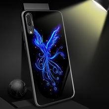 Load image into Gallery viewer, Coque Funda Batman Spiderman Iron Man Tiger Luminous Glass Phone Case For Huawei p20 Pro p10 p20pro p10plus Back Cover Case